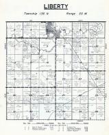 Liberty Township, Enderlin, Ransom County 1955